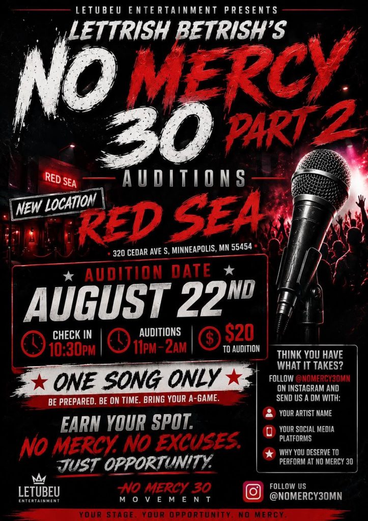 No mercy 30 auditions