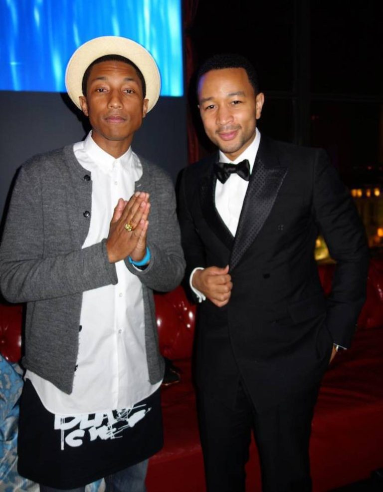 John Legend + Pharrell working together